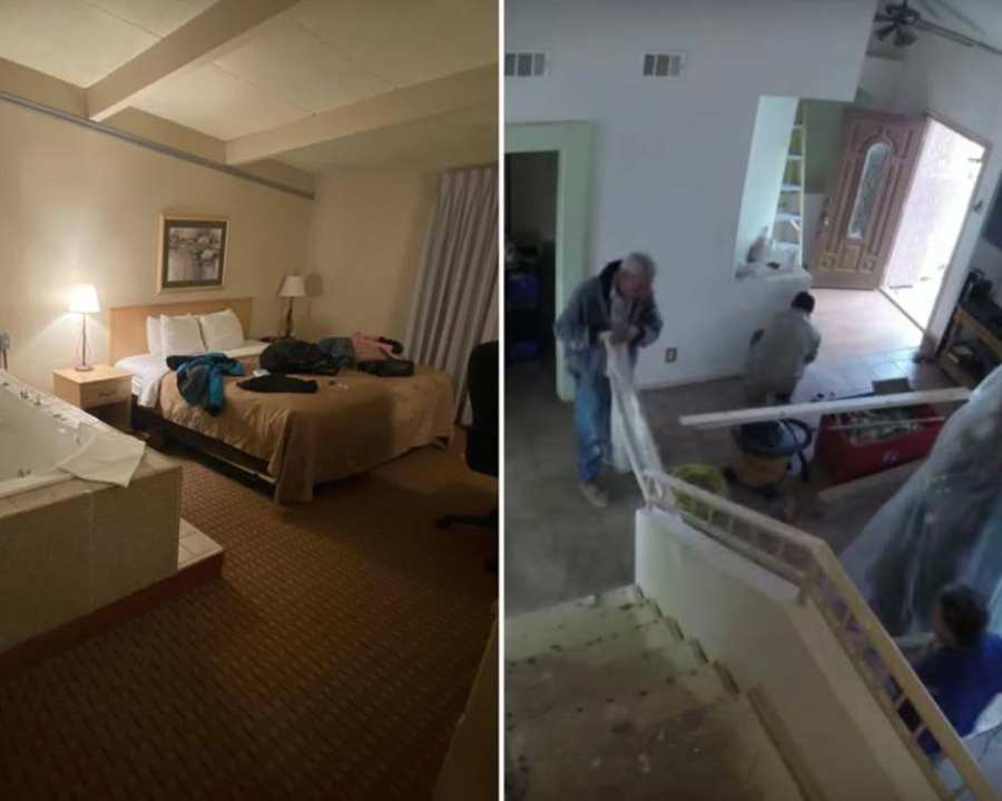 La Famille A Vécu Une Semaine Dans Un Hôtel
