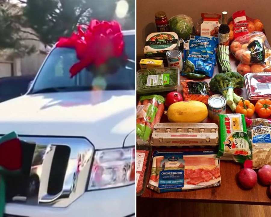 Ils Ont Également Reçu Une Nouvelle Voiture Et Une Année De Provisions